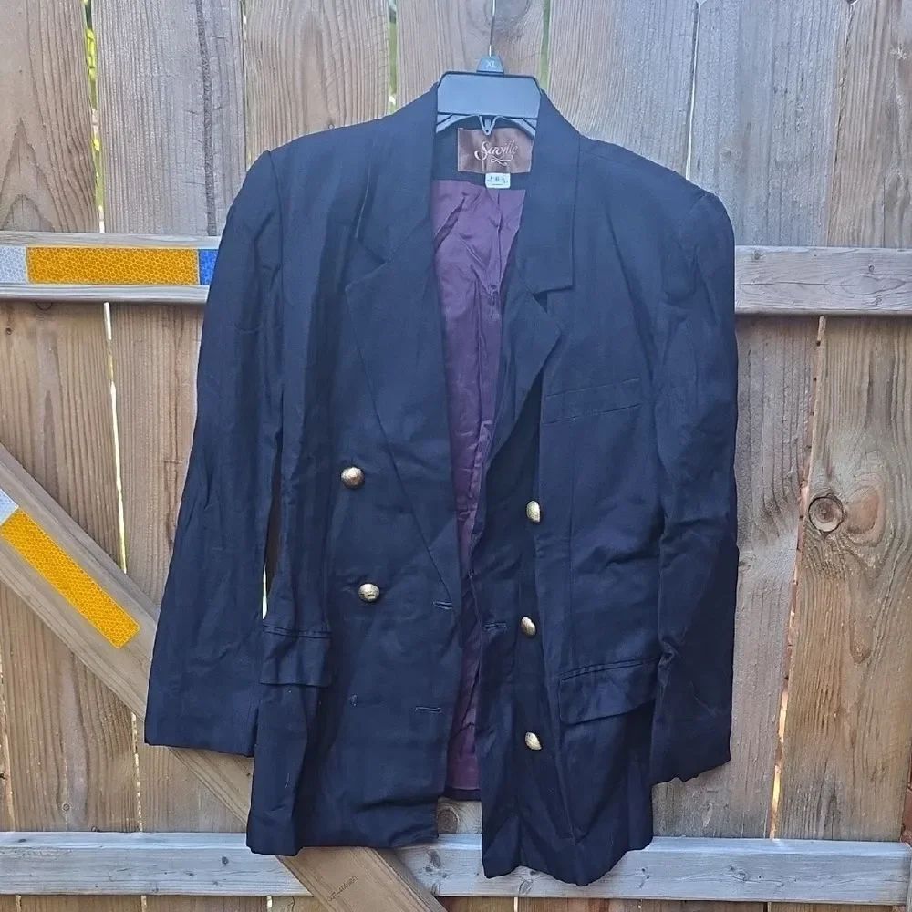 Vintage Blazer with Gold Buttons